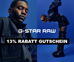 Jetzt 13% G-STAR Gutschein einlösen