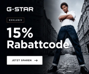 Jetzt 15% G-STAR Gutschein einlösen