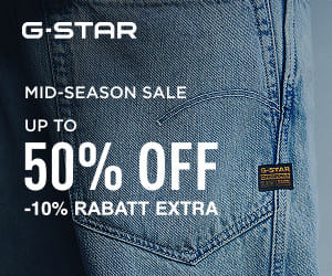 Jetzt 15% G-STAR Gutschein einlösen