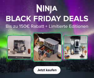 Jetzt bis zu 150€ Rabatt bei Ninja sichern