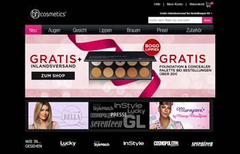 BH Cosmetics Gutschein: 10% + 50% Rabatt Mai 2020