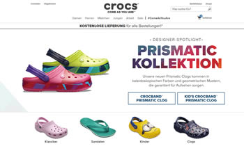 Mit dem Crocs Gutschein bekommen Sie aktuelle Schuhtrends des Herstellers noch günstiger. 