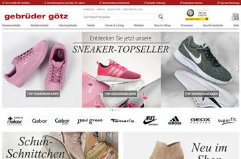 Kaufe mit dem Gebrüder Götz Gutschein Schuhe für die ganze Familie und entdecke beste Qualität.