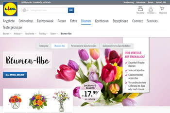 Bringe Deine Blumengrüße mit dem Lidl Blumen Gutschein jetzt noch preiswerter auf den Weg.