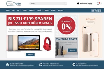 Entdecke günstige Apple Produkte mit Rabatten bei MacTrade