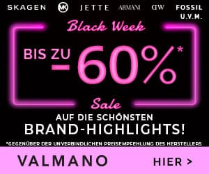 50% Valmano Black Week Gutschein