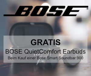 Jetzt gratis Bose Kopfhörer sichern