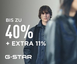 Jetzt 15% G-STAR Gutschein einlösen