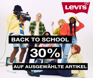 30% Levis Back To School Rabatt