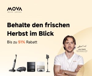 Jetzt bis zu 51% Rabatt bei den MOVA Prime Angeboten sichern