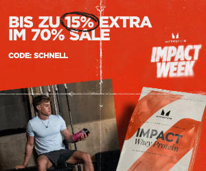 Jetzt 15% Rabatt bei myprotein extra sparen