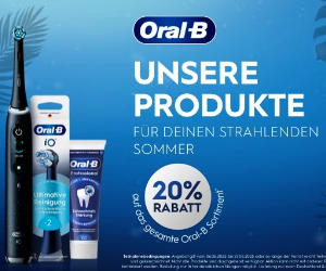 Jetzt Gutschein für 20% Rabatt bei Oral-B nutzen