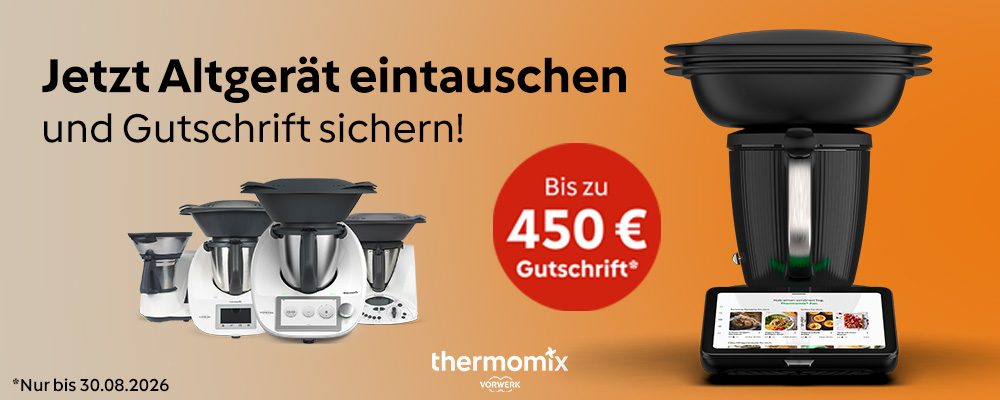 450€ Gutschein für Vorwek Thermomix