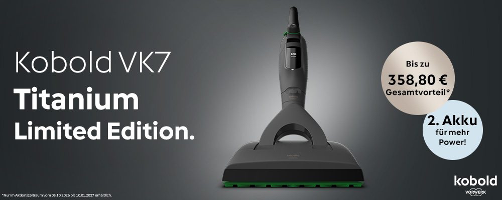 Jetzt Rabatt auf Vorwerk VK7 sichern