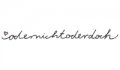 odernichtoderdoch Logo